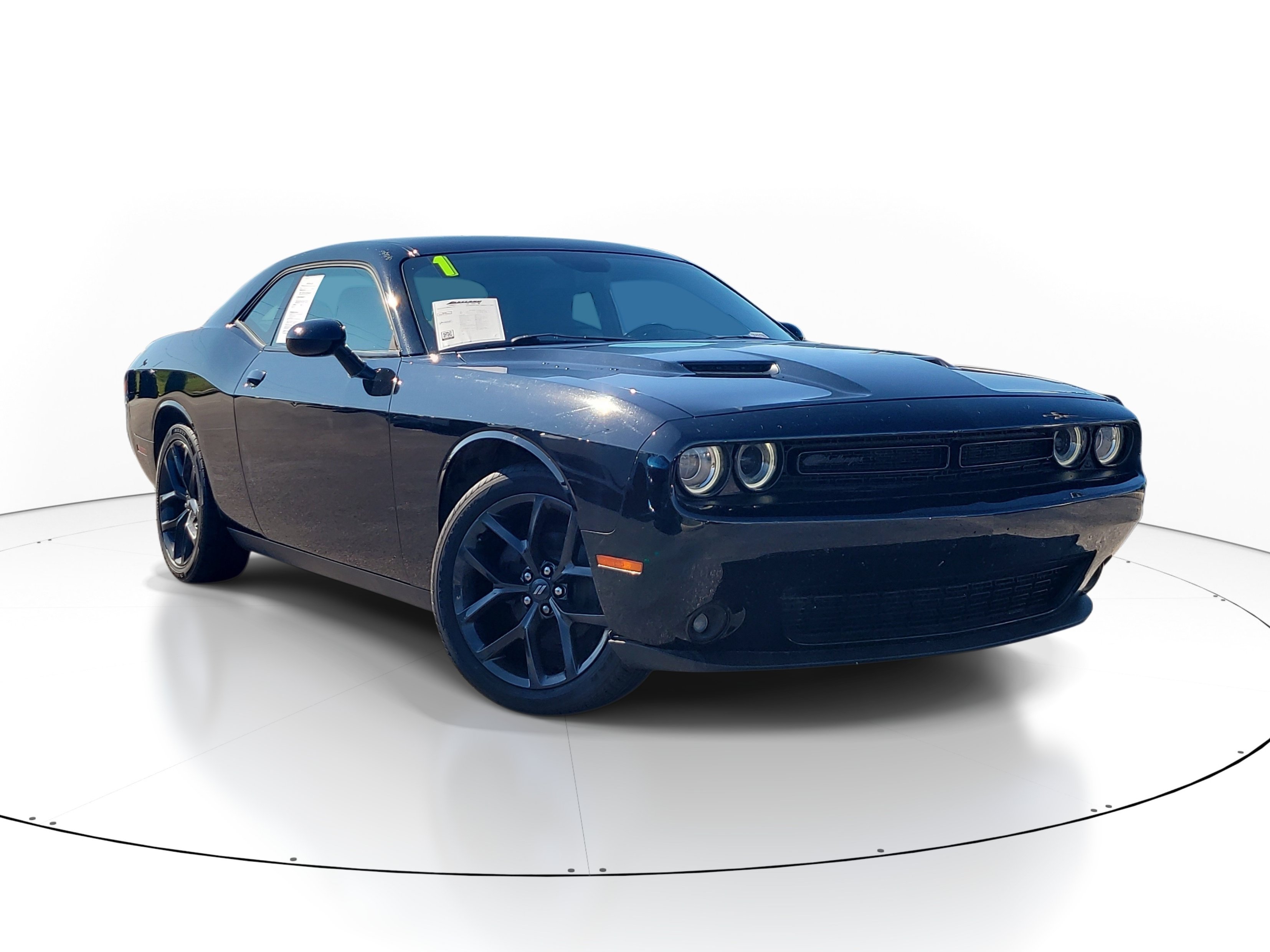 Used 2021 Dodge Challenger SXT w/ Blacktop Package RWD image 1