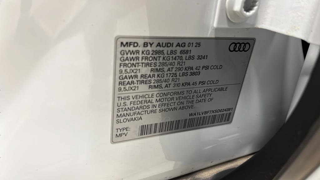 Used 2025 Audi Q7 3.0T Premium Plus w/ Premium Plus Package AWD/4WD image 28