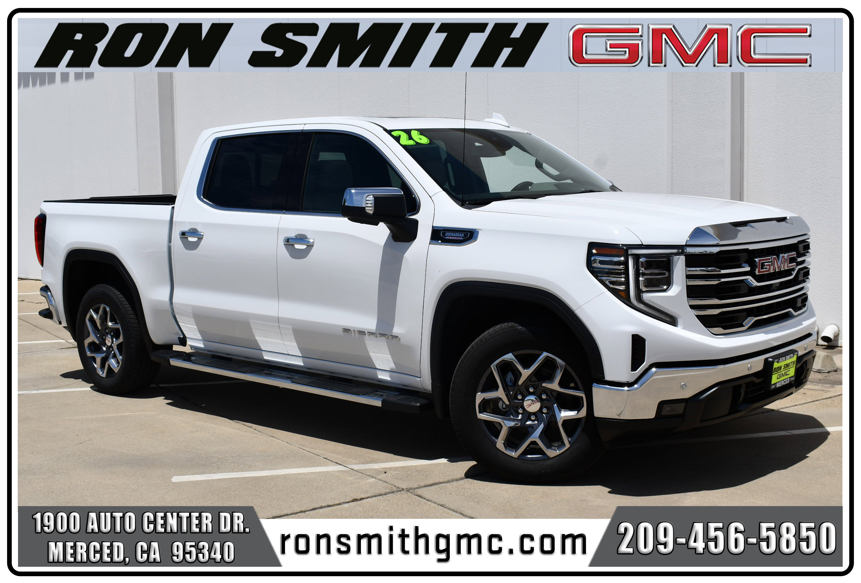 New 2026 GMC Sierra 1500 SLT w/ SLT Premium Plus Package