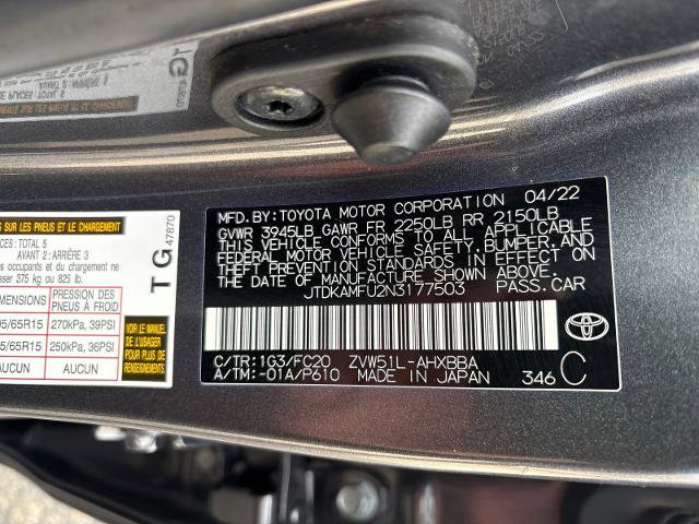 Used 2022 Toyota Prius L Eco image 30