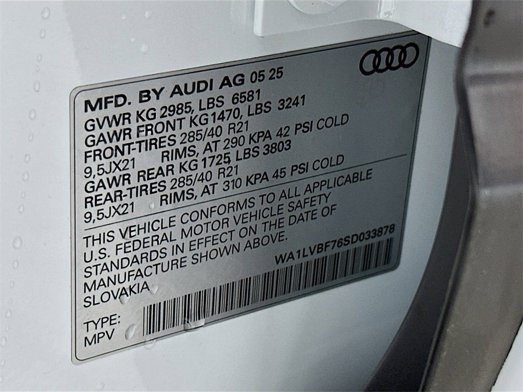 New 2025 Audi Q7 3.0T Premium Plus image 27