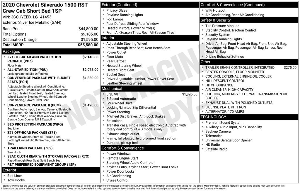 Used 2020 Chevrolet Silverado 1500 RST AWD/4WD image 37