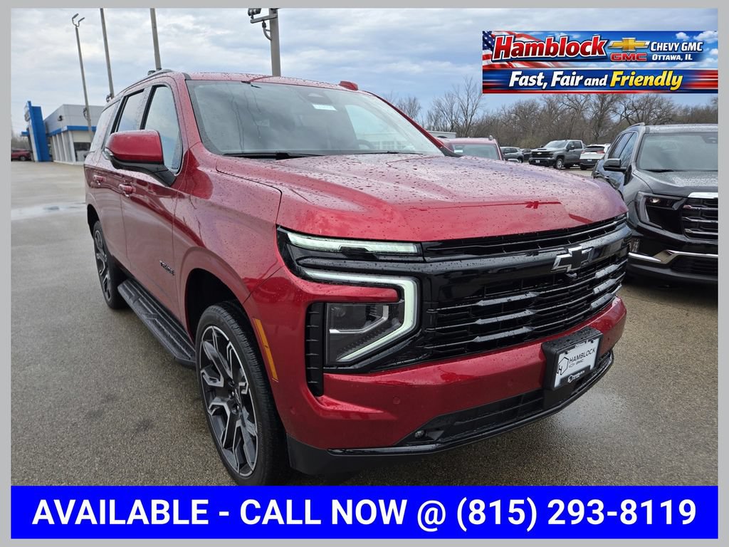 New 2026 Chevrolet Tahoe RST w/ RST Capability Package