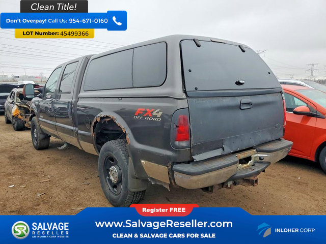 Used 2005 Ford F250 4x4 Crew Cab Super Duty image 3