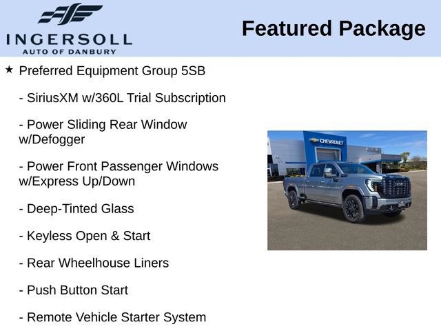 Used 2025 GMC Sierra 2500 Denali Ultimate w/ Snow Plow Prep/Camper Package AWD/4WD image 15