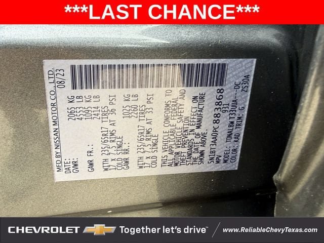 Used 2023 Nissan Rogue S FWD image 35
