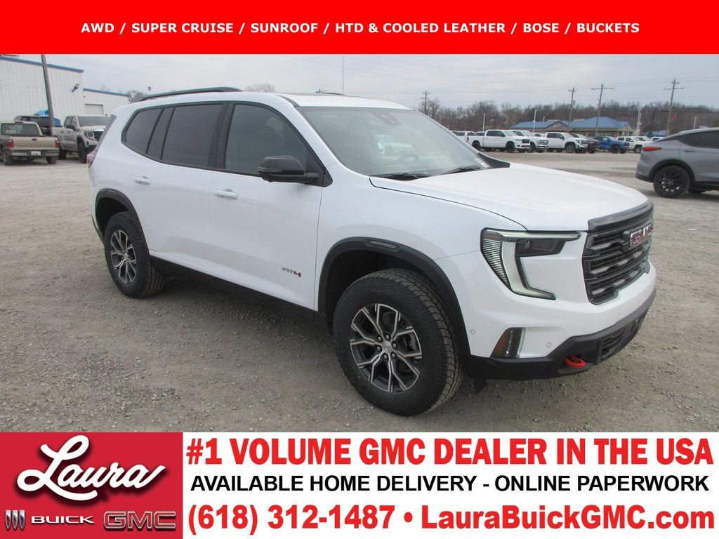 New 2026 GMC Acadia AT4 w/ Super Cruise Package AWD/4WD image 1