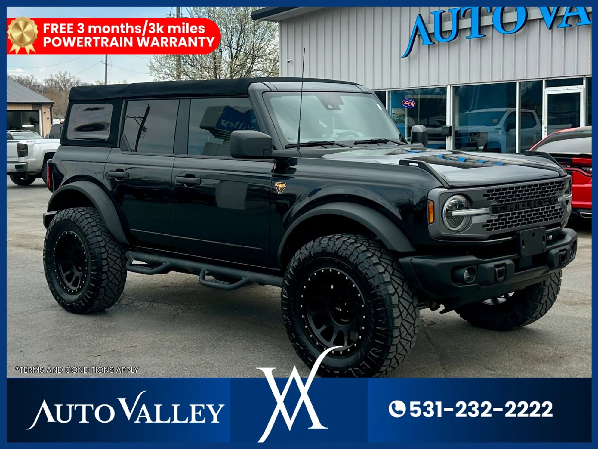 Used 2022 Ford Bronco Badlands w/ Sasquatch Package image 1