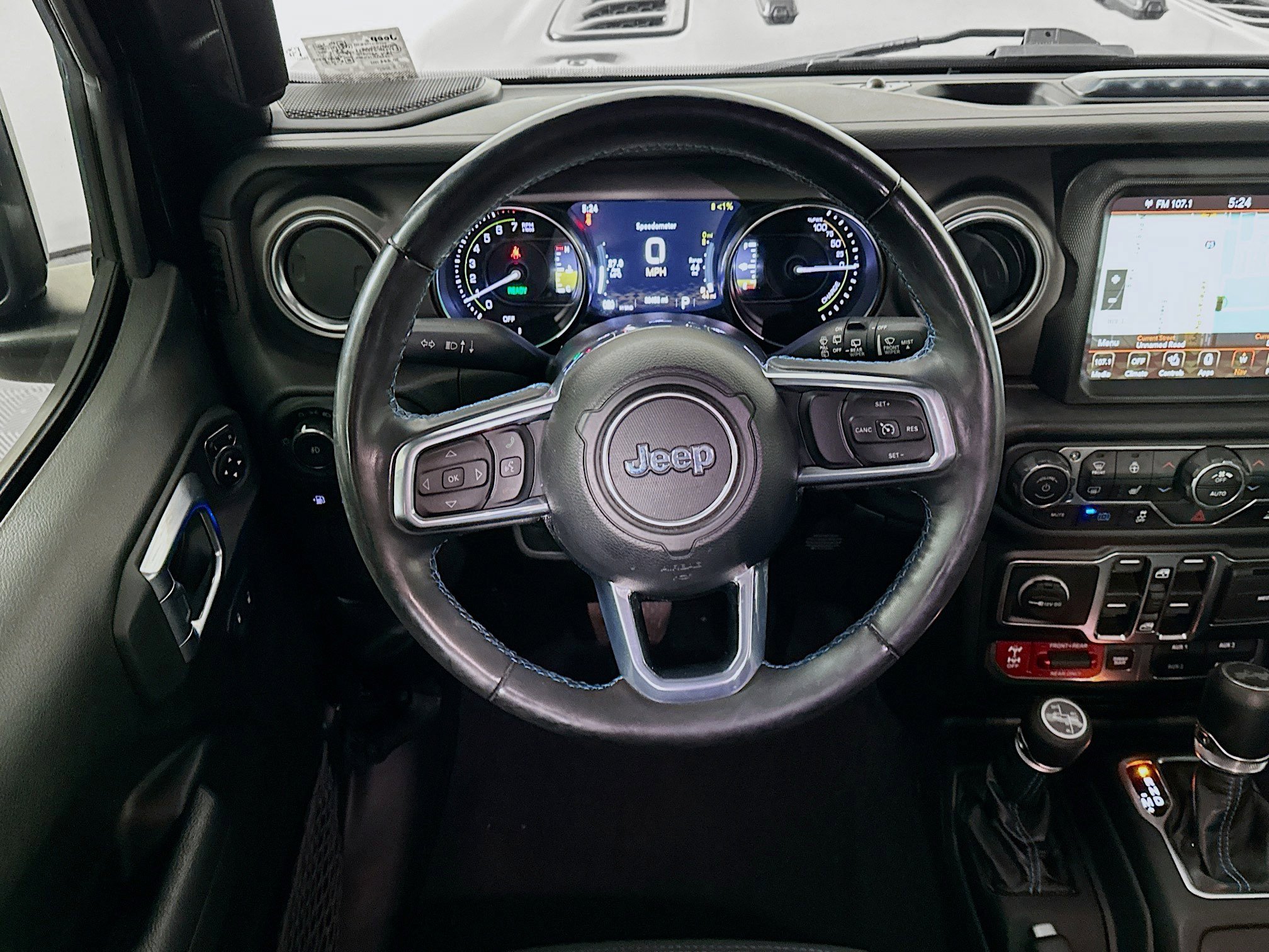 Used 2023 Jeep Wrangler Unlimited Rubicon 4xe w/ Steel Bumper Group image 17