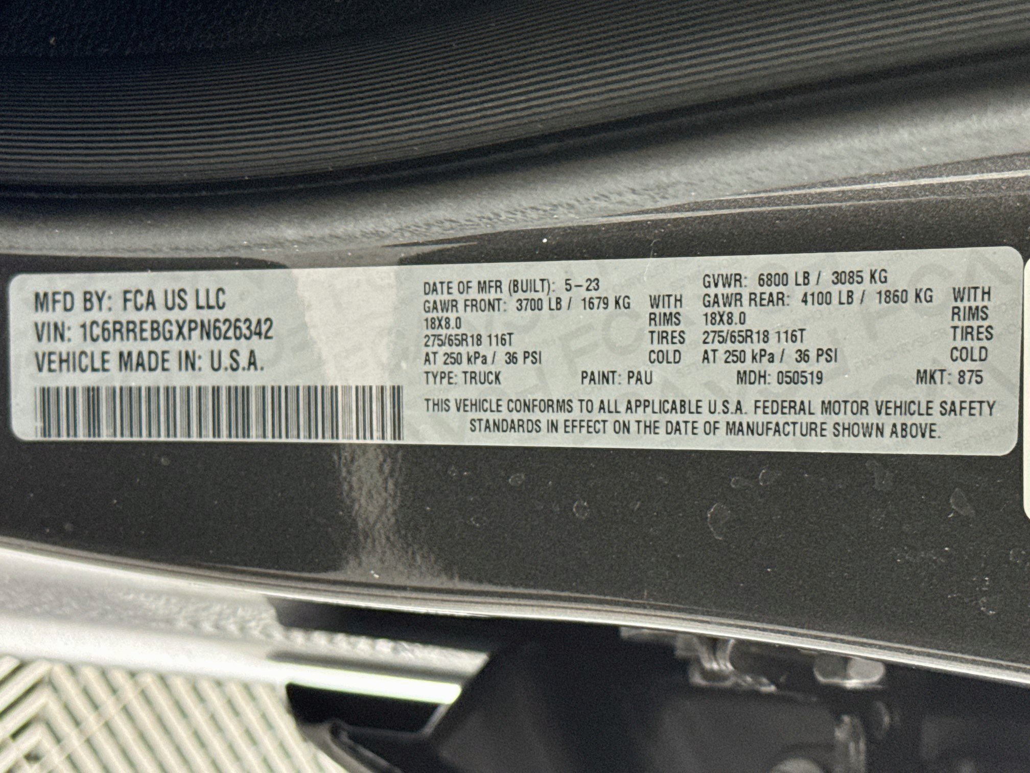 Used 2023 RAM 1500 Big Horn RWD image 62