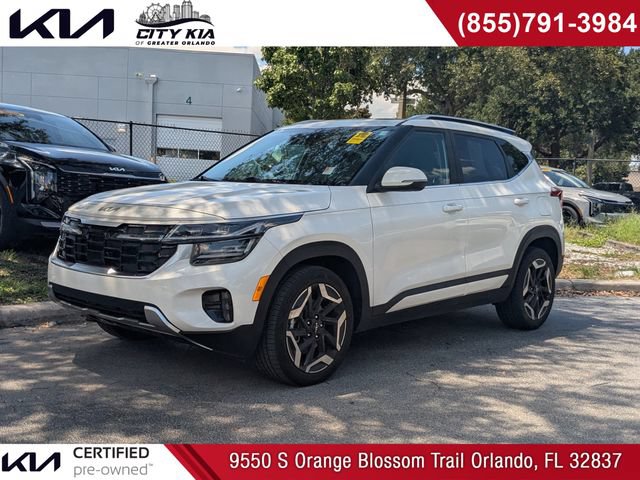 Certified 2025 Kia Seltos SX w/ SX Sunroof Package