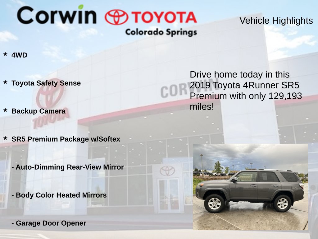 Used 2019 Toyota 4Runner SR5 Premium AWD/4WD image 6
