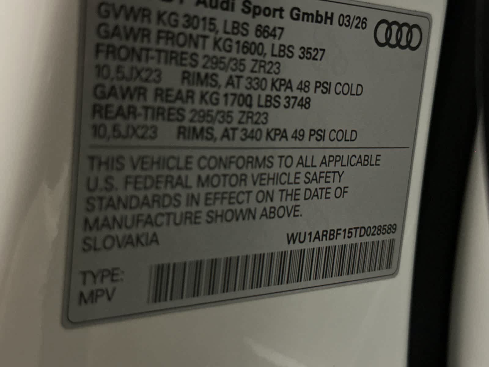 New 2026 Audi RS Q8 performance AWD/4WD image 30