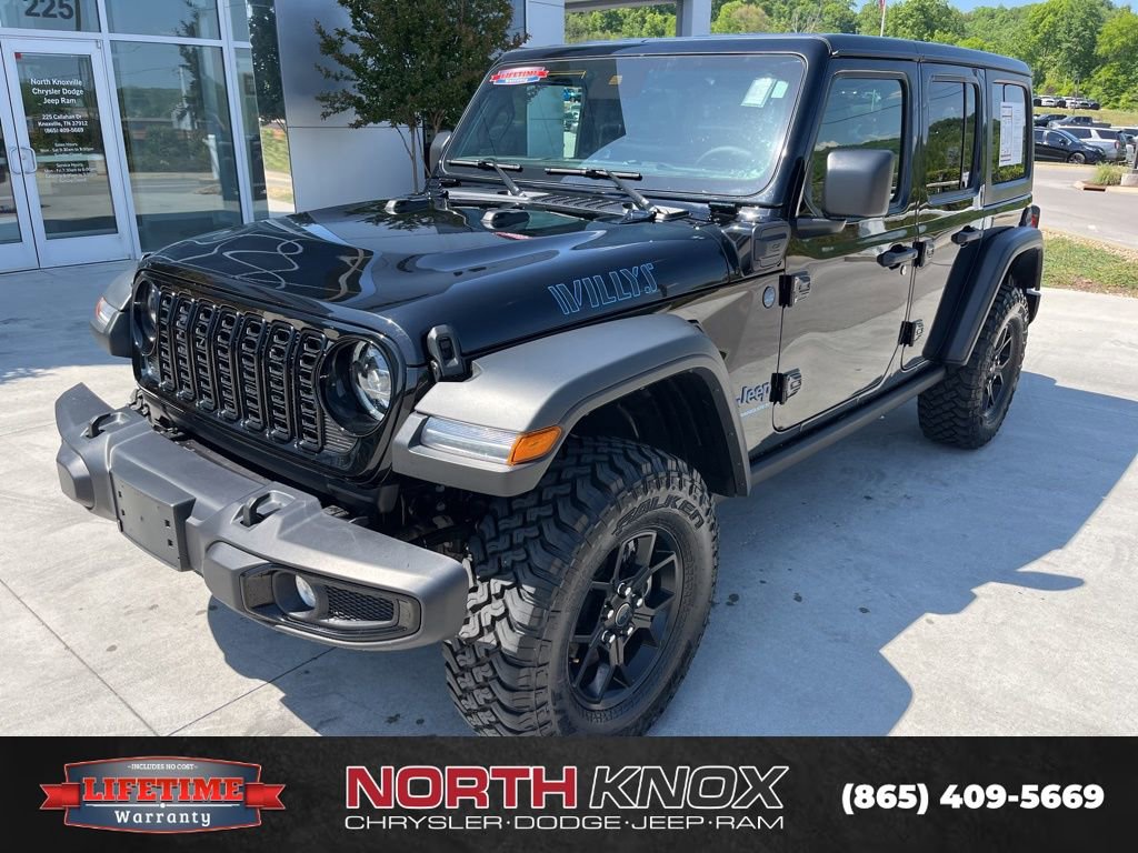 Used 2025 Jeep Wrangler Unlimited Sport S 4xe AWD/4WD video 1