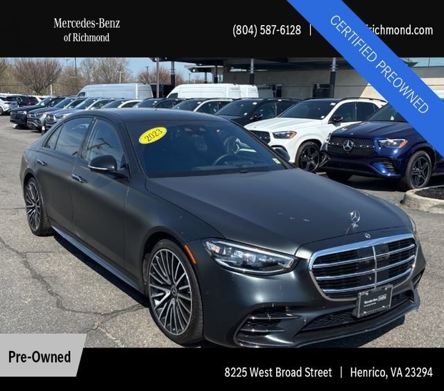 Certified 2023 Mercedes-Benz S 580 4MATIC Sedan image 1