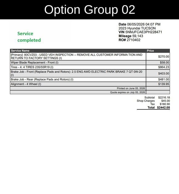 Used 2023 Hyundai Tucson SEL w/ Convenience Package AWD/4WD image 5