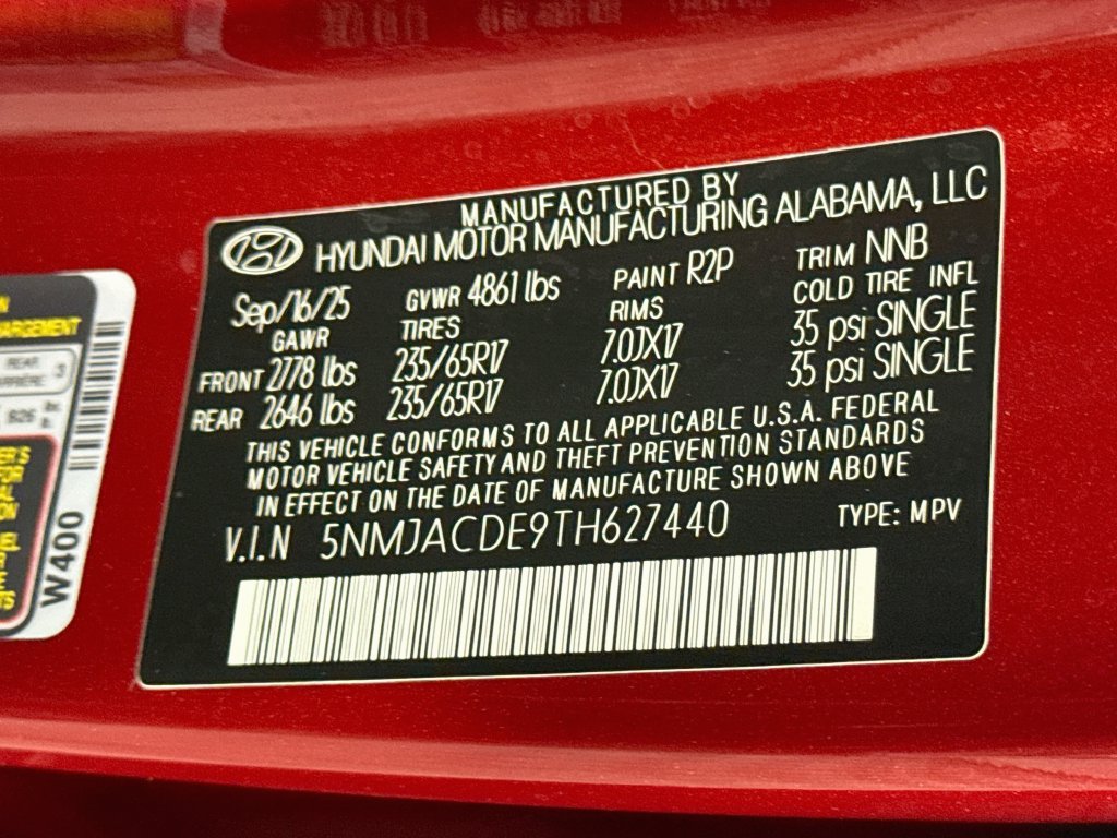 Certified 2026 Hyundai Tucson SE AWD/4WD image 34