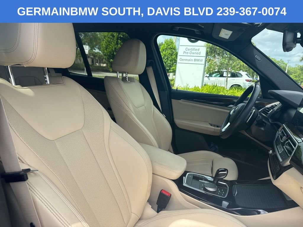 Certified 2022 BMW X3 sDrive30i w/ Convenience Package RWD image 11