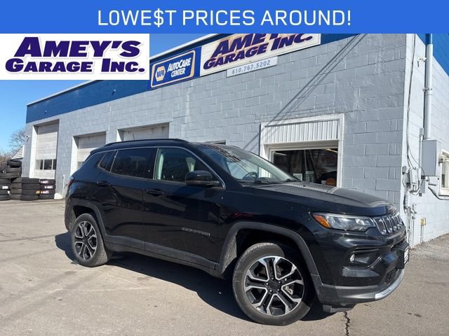 Used 2022 Jeep Compass Limited w/ Sun and Sound Group