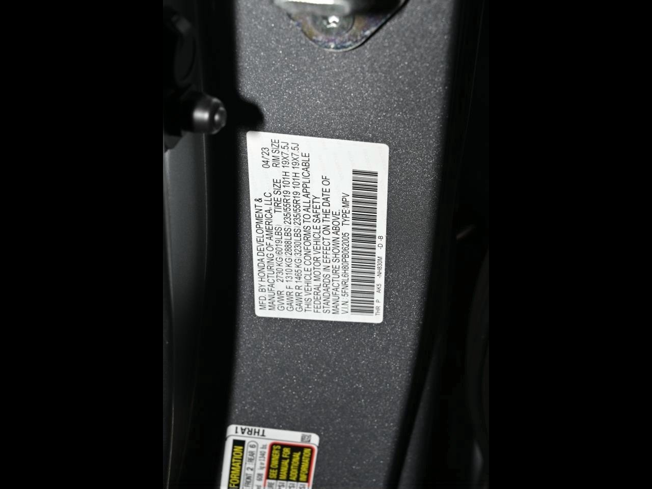 Used 2023 Honda Odyssey Touring image 43