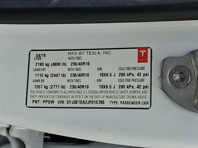 Used 2018 Tesla Model 3 Long Range RWD image 29