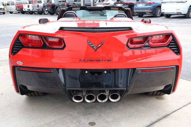 Used 2019 Chevrolet Corvette Stingray Convertible w/ Carbon Flash Badge Package RWD image 8