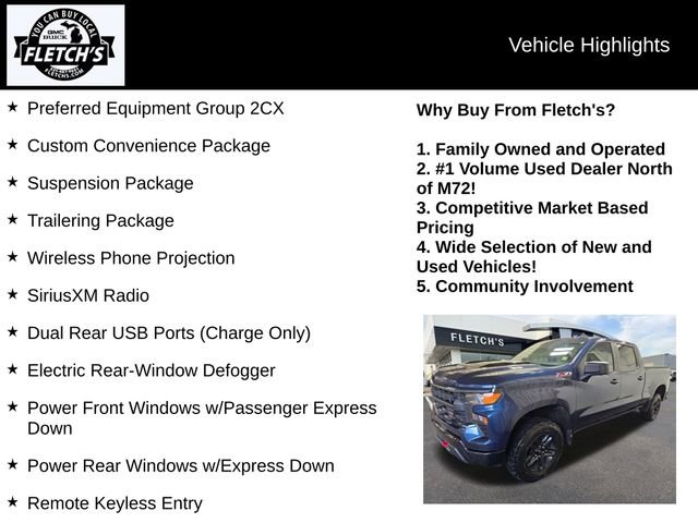 Used 2022 Chevrolet Silverado 1500 Custom Trail Boss image 2