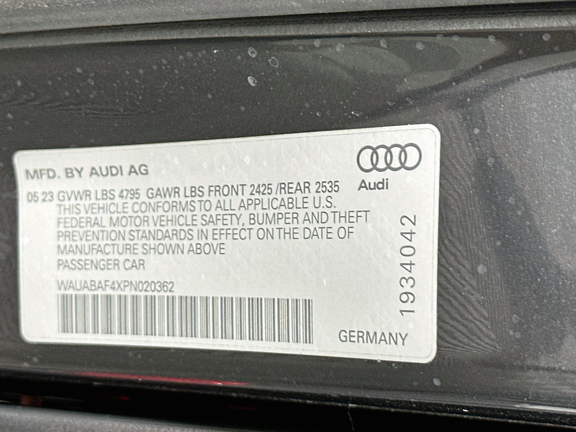 Used 2023 Audi A4 2.0T Premium w/ Convenience Package AWD/4WD image 12