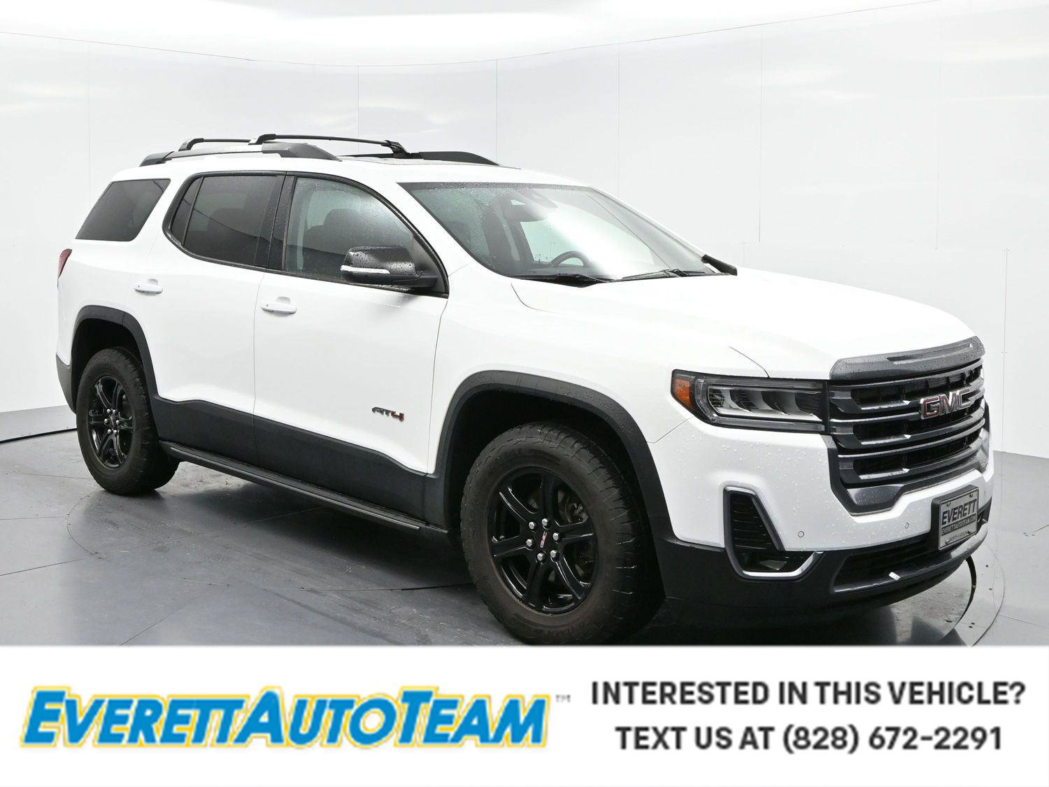 Used 2023 GMC Acadia AT4 w/ LPO, 'HIT The Road' Package AWD/4WD image 1