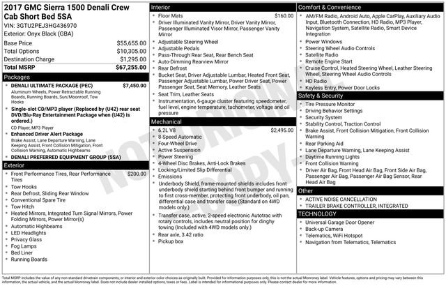 Certified 2017 GMC Sierra 1500 Denali w/ Denali Ultimate Package image 7