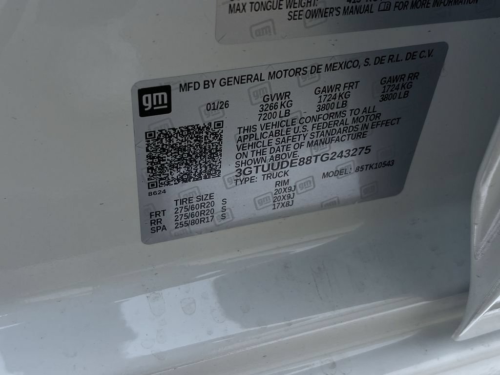 New 2026 GMC Sierra 1500 SLT w/ SLT Premium Plus Package AWD/4WD image 34