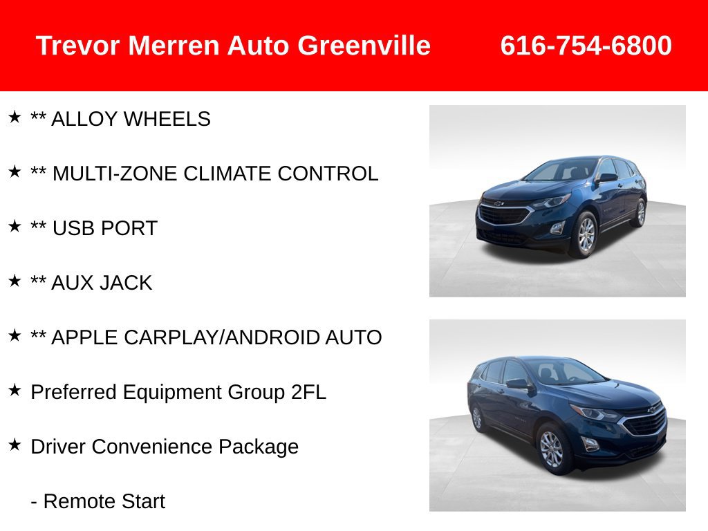 Used 2020 Chevrolet Equinox LT w/ Driver Convenience Package FWD image 14