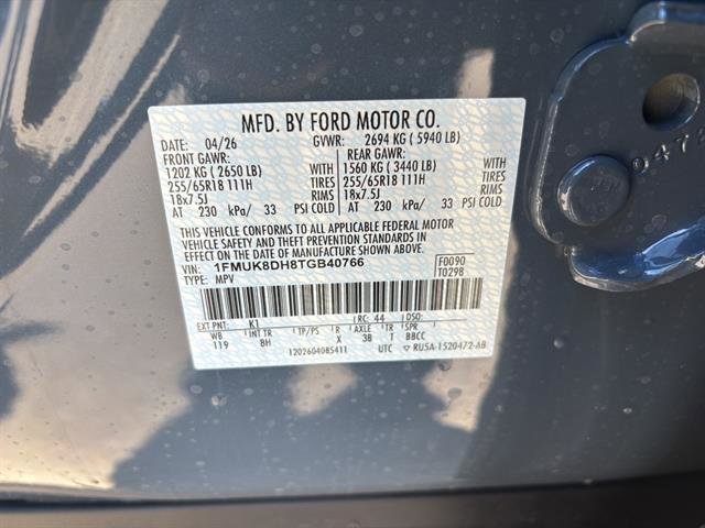 New 2026 Ford Explorer Active AWD/4WD image 20