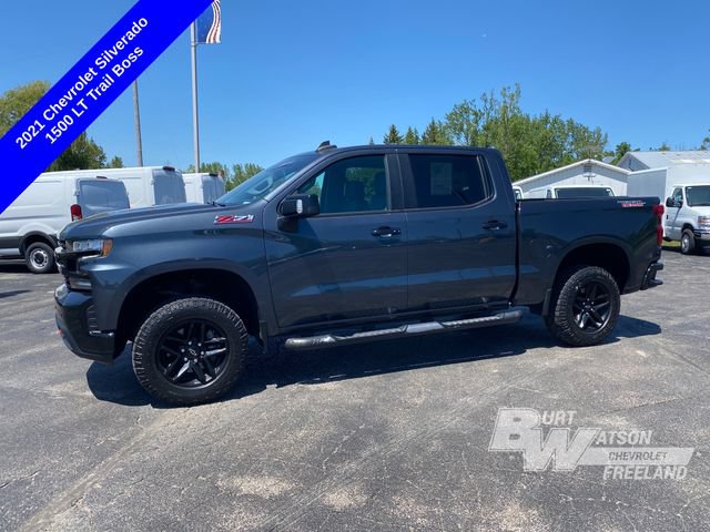 Used 2021 Chevrolet Silverado 1500 LT Trail Boss w/ Convenience Package II AWD/4WD video 3