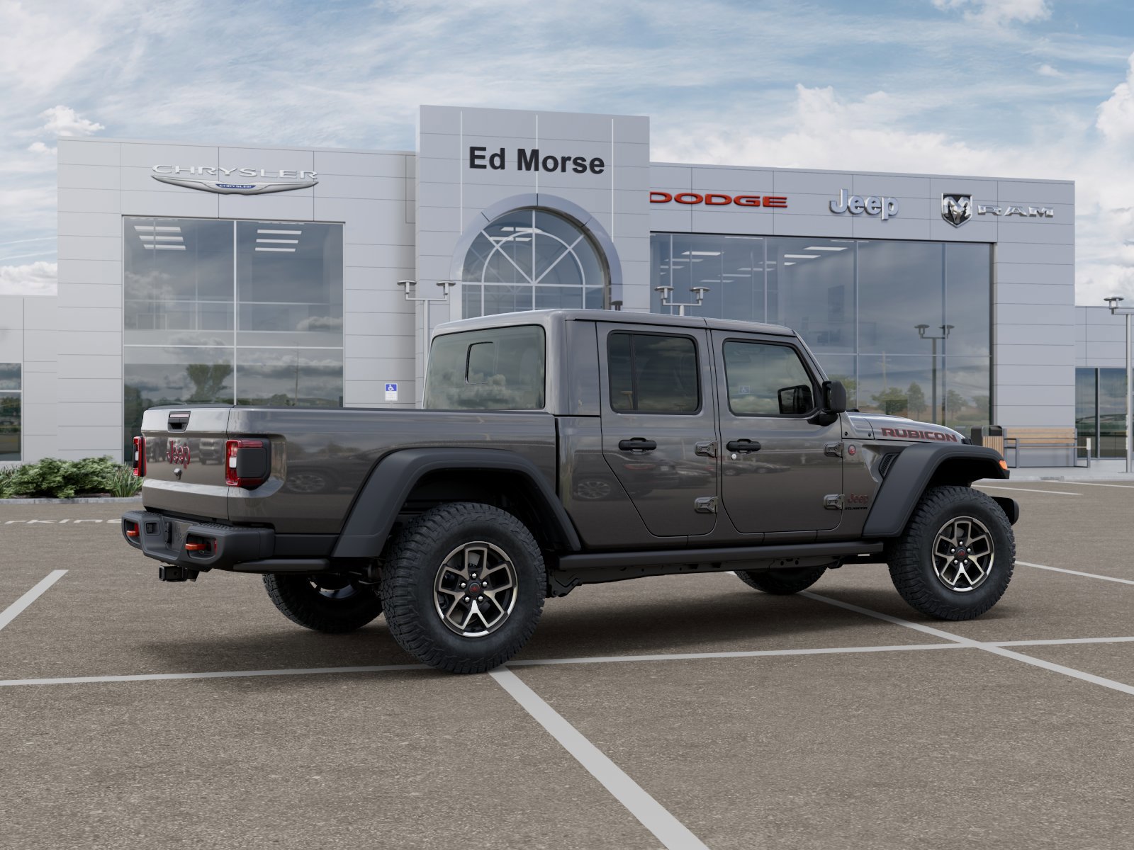 New 2026 Jeep Gladiator Rubicon w/ Steel Power Dome Hood Package image 5