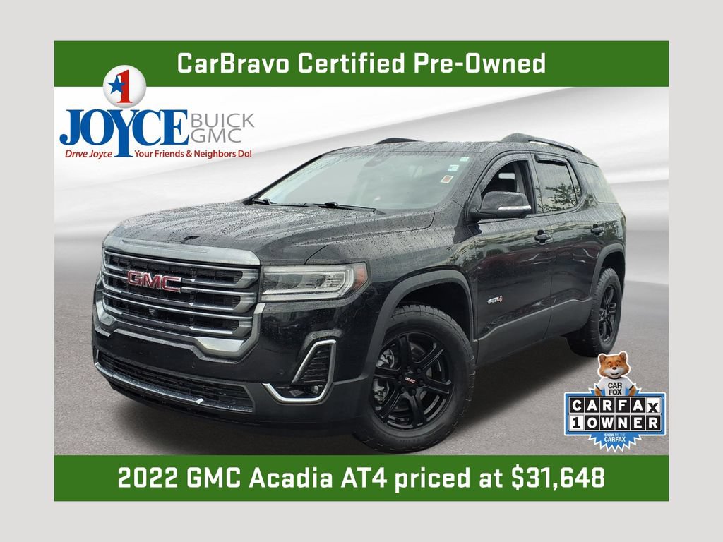 Used 2022 GMC Acadia AT4 w/ Technology Package