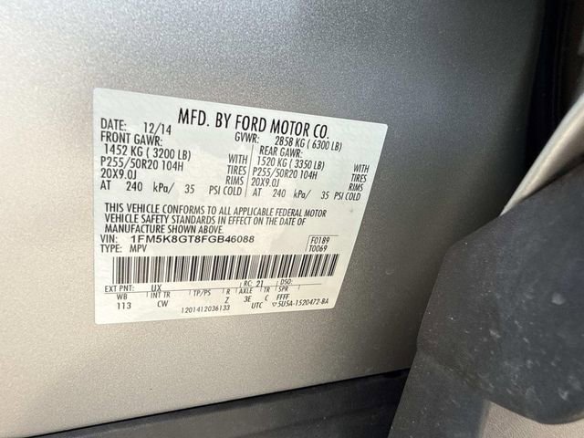 Used 2015 Ford Explorer Sport w/ Equipment Group 401A image 30