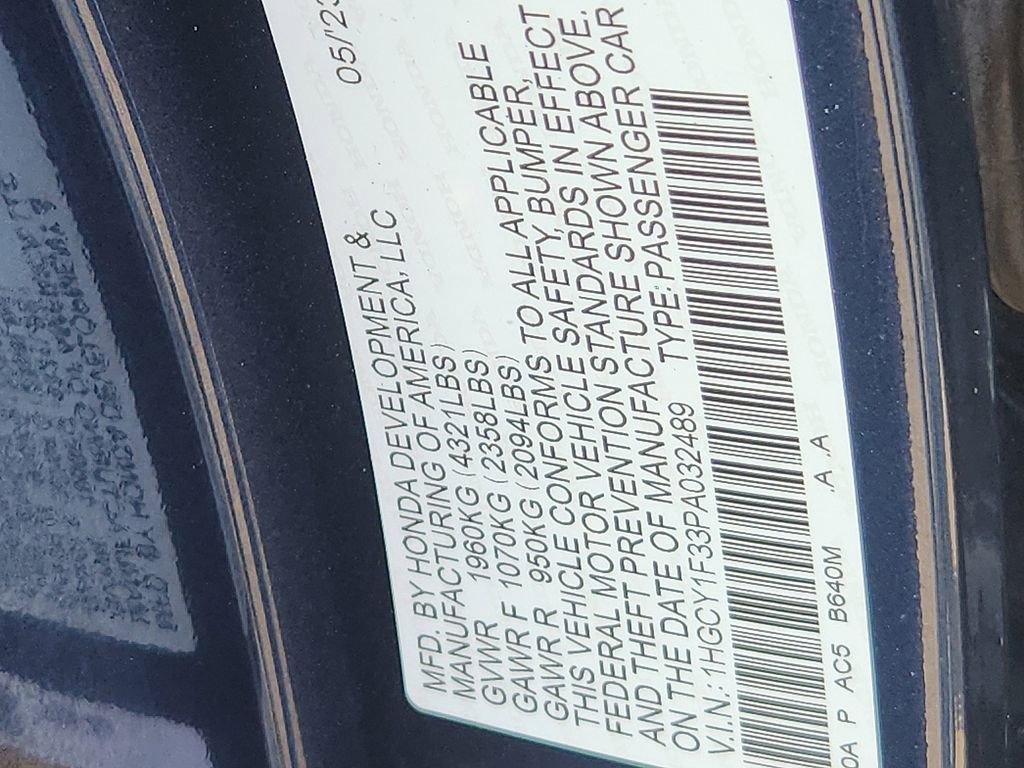 Used 2023 Honda Accord EX image 20