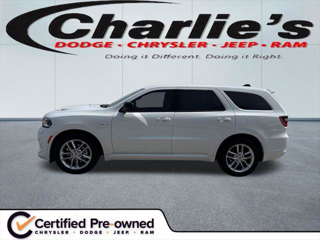 Certified 2024 Dodge Durango R/T w/ Trailer Tow Group IV AWD/4WD 360° Tour