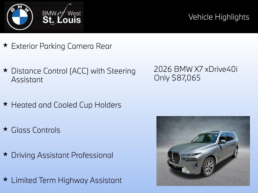 Certified 2026 BMW X7 xDrive40i image 23