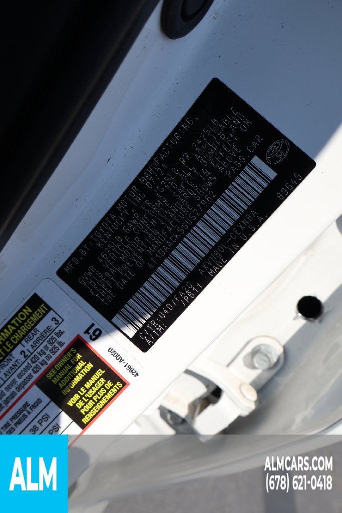Used 2025 Toyota Camry LE FWD image 38