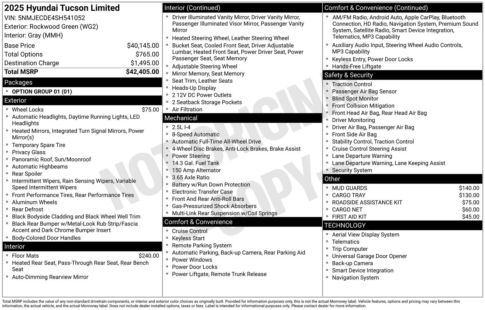 New 2025 Hyundai Tucson Limited image 9