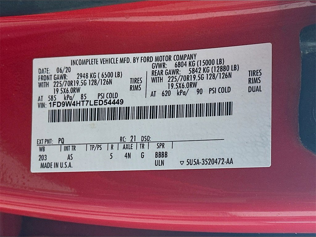 Used 2020 Ford F450 XL w/ Power Equipment Group image 35