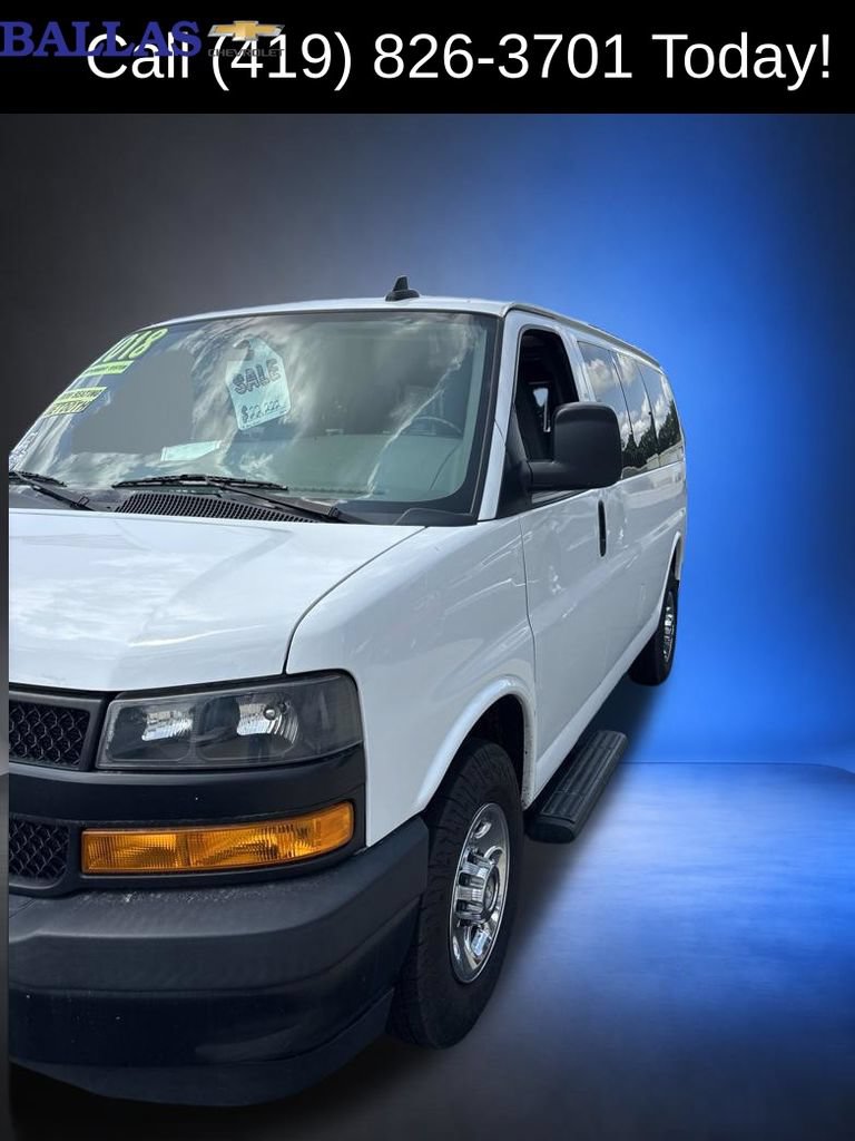 Certified 2018 Chevrolet Express 3500 LS RWD image 2