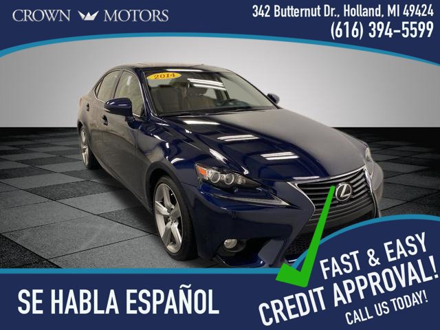 Used 2014 Lexus IS 350 w/ Luxury Package w/Brown Wood