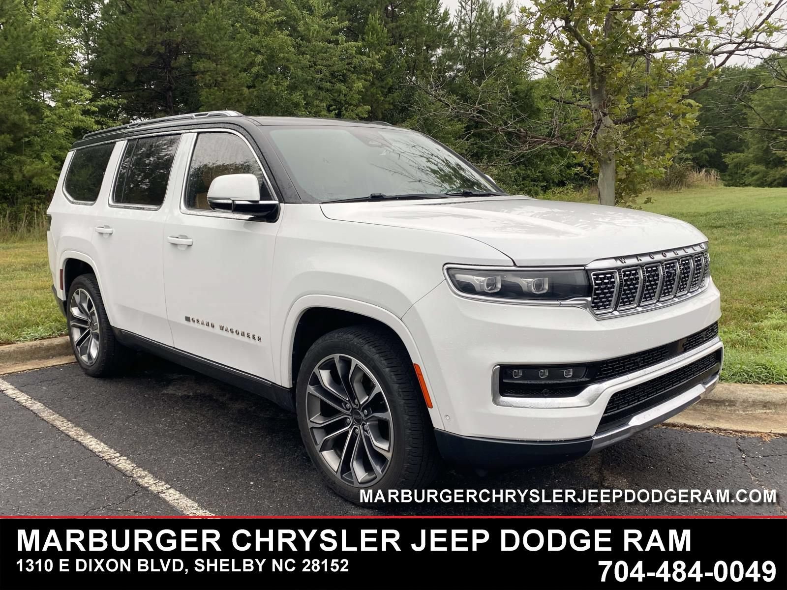 Used 2022 Jeep Grand Wagoneer Series III w/ Rear Seat Video Group 1