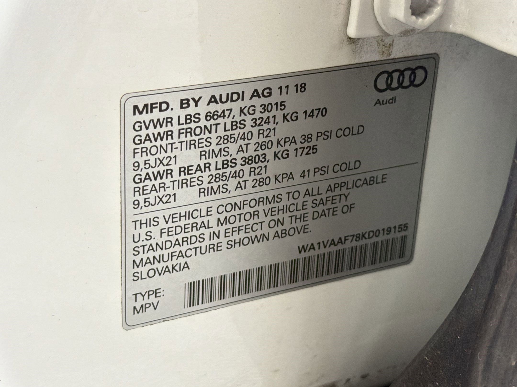 Used 2019 Audi Q7 3.0T Prestige AWD/4WD image 22