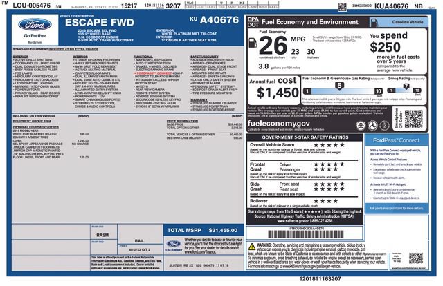 Used 2019 Ford Escape SEL FWD image 34