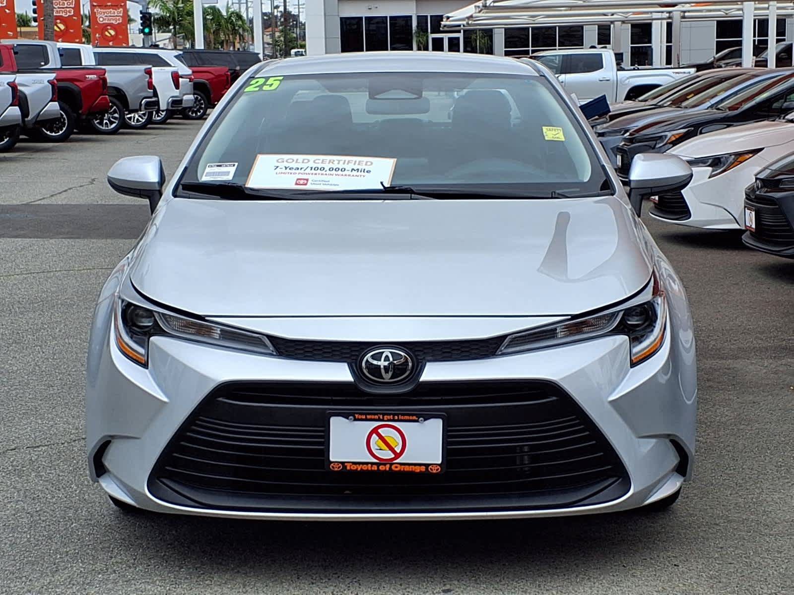 Certified 2025 Toyota Corolla LE FWD image 2