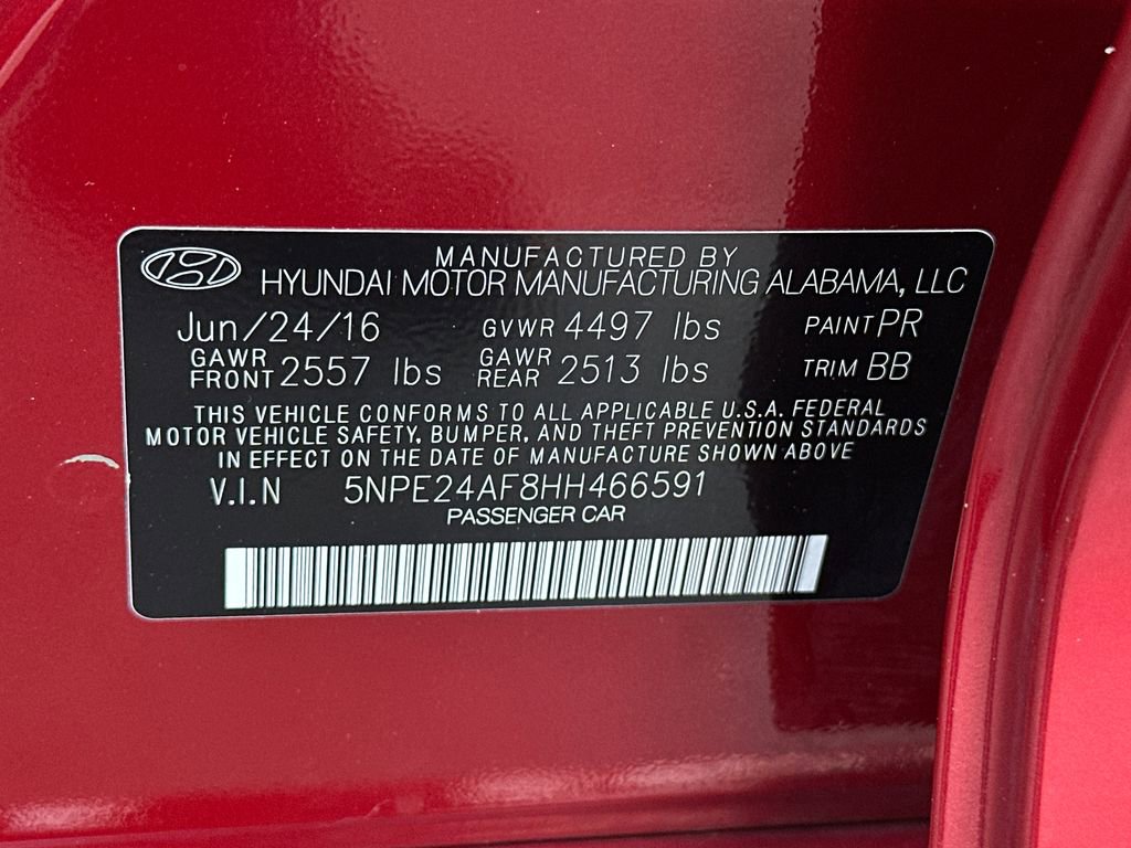 Used 2017 Hyundai Sonata SE FWD image 32